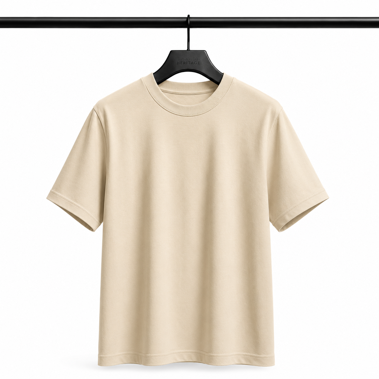 Premium Basic Tişört – Bej