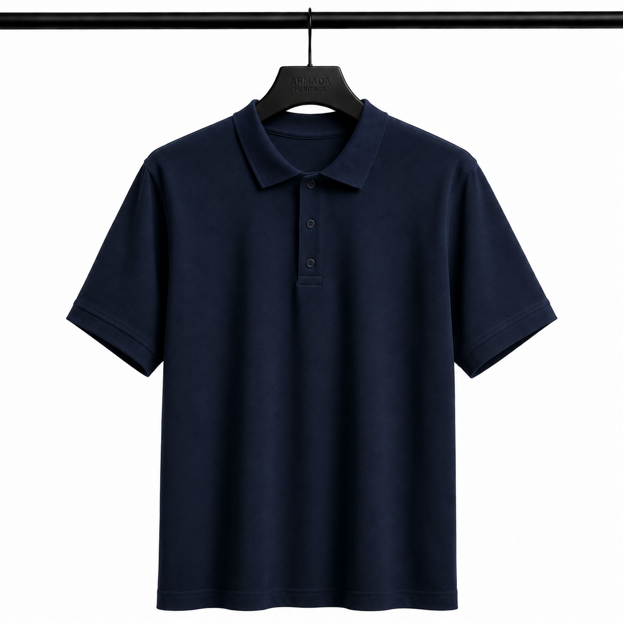 Premium Polo Yaka Tişört – Lacivert