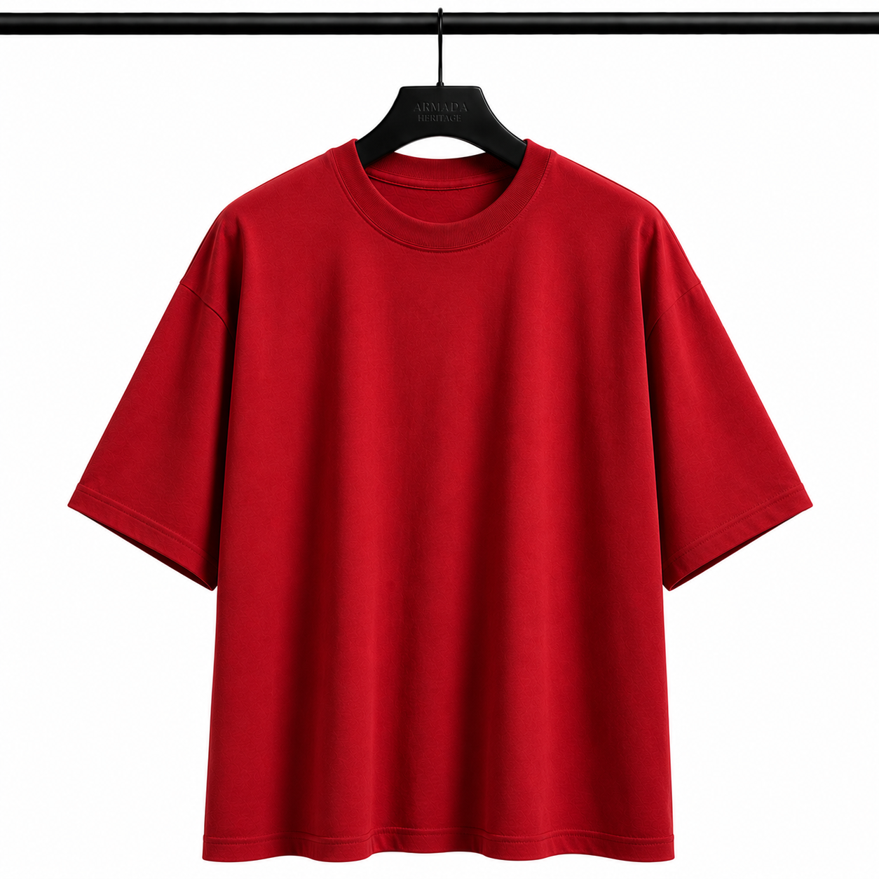 Oversize Tişört -Kırmızı