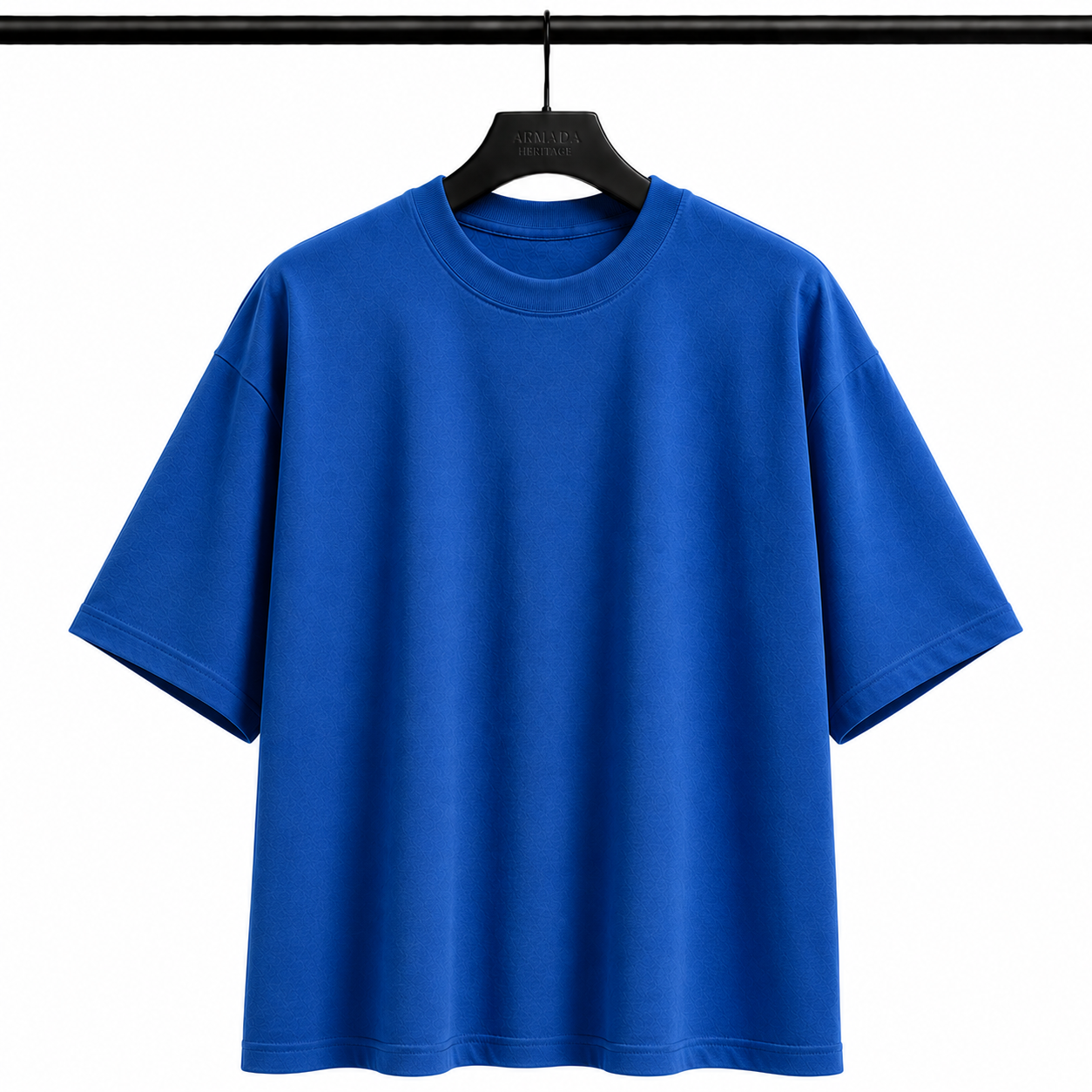 Oversize Tişört -Mavi