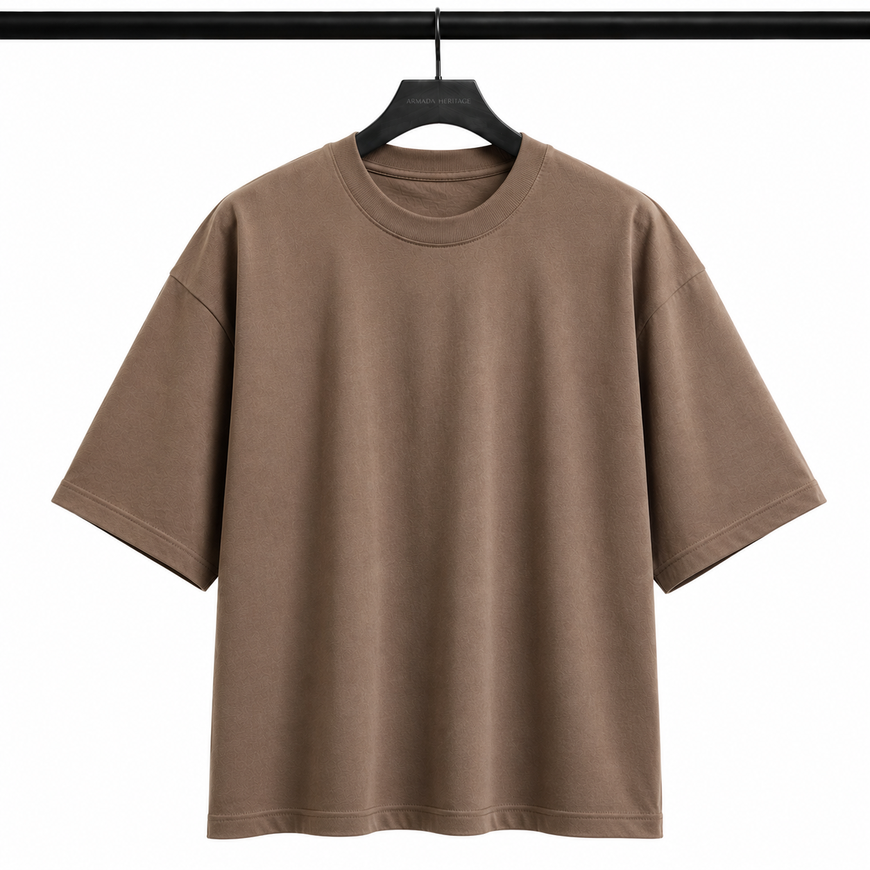 Boxy Fit Tişört - Mocha