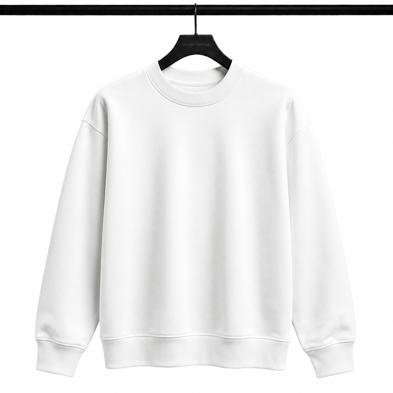 0 Yaka Sweatshirt - Beyaz
