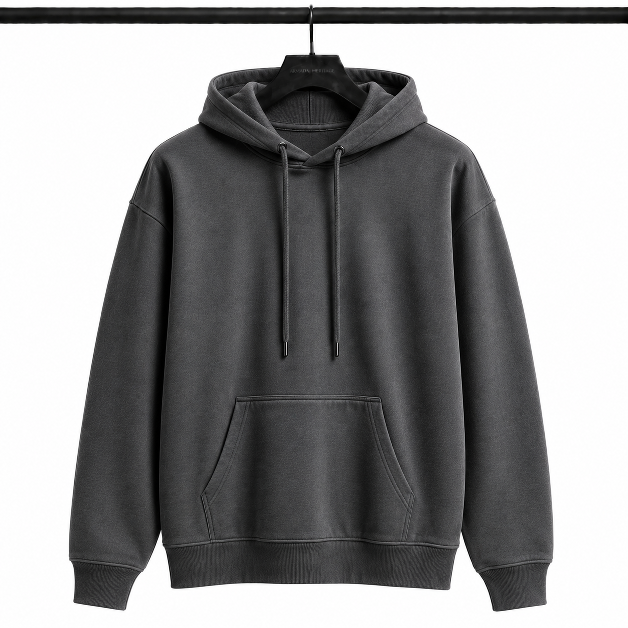 Kapüşonlu Sweatshirt (Hoodie) - Füme