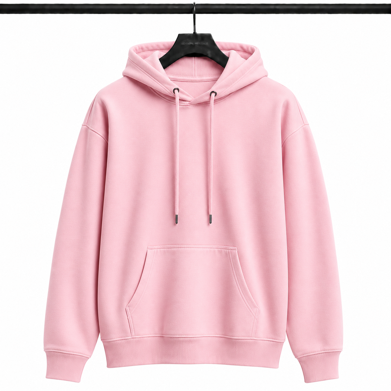 Kapüşonlu Sweatshirt (Hoodie) - Pembe