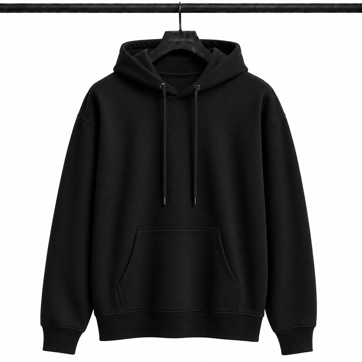 Kapüşonlu Sweatshirt (Hoodie) - Siyah