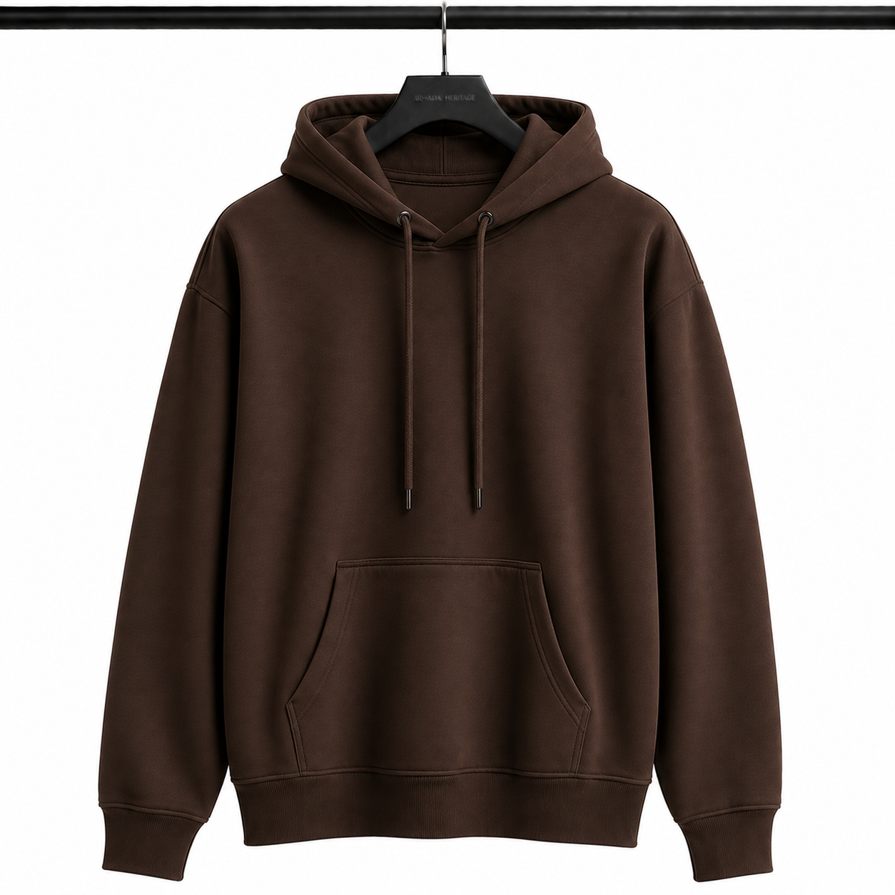 Kapüşonlu Sweatshirt (Hoodie) - Çikolata Kahve
